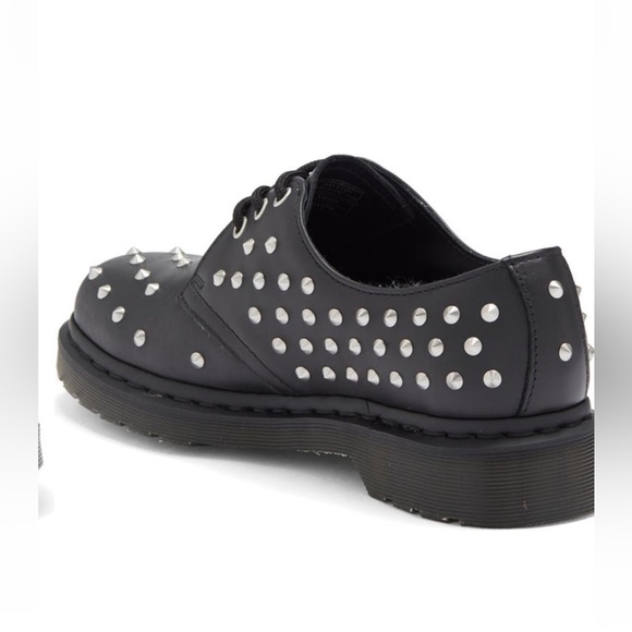 NWT Dr. Martens Studded Leather Derby 1461 Oxford Shoes - Picture 3 of 3